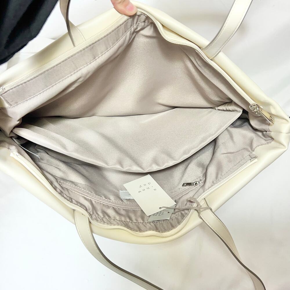 A New Day 15" Padded Laptop Sleeve Large Satchel Purse Bag Tote 17 x 13 New - Picture 4 of 7